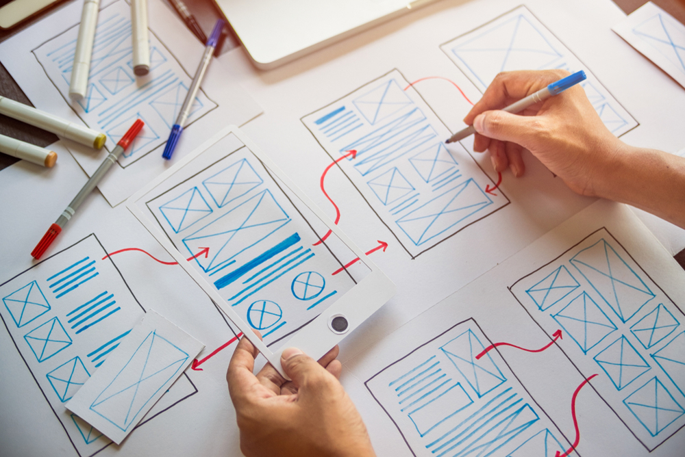 Wireframe & Visual Design
